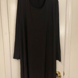 Plus Size XXL Old Navy Black Flare Dress